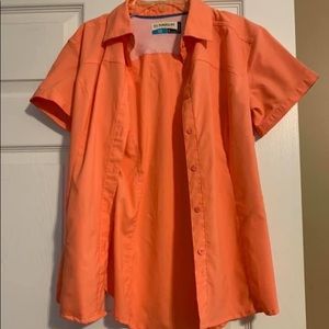 Women’s Magellan Orange Fishing Shirt - Small